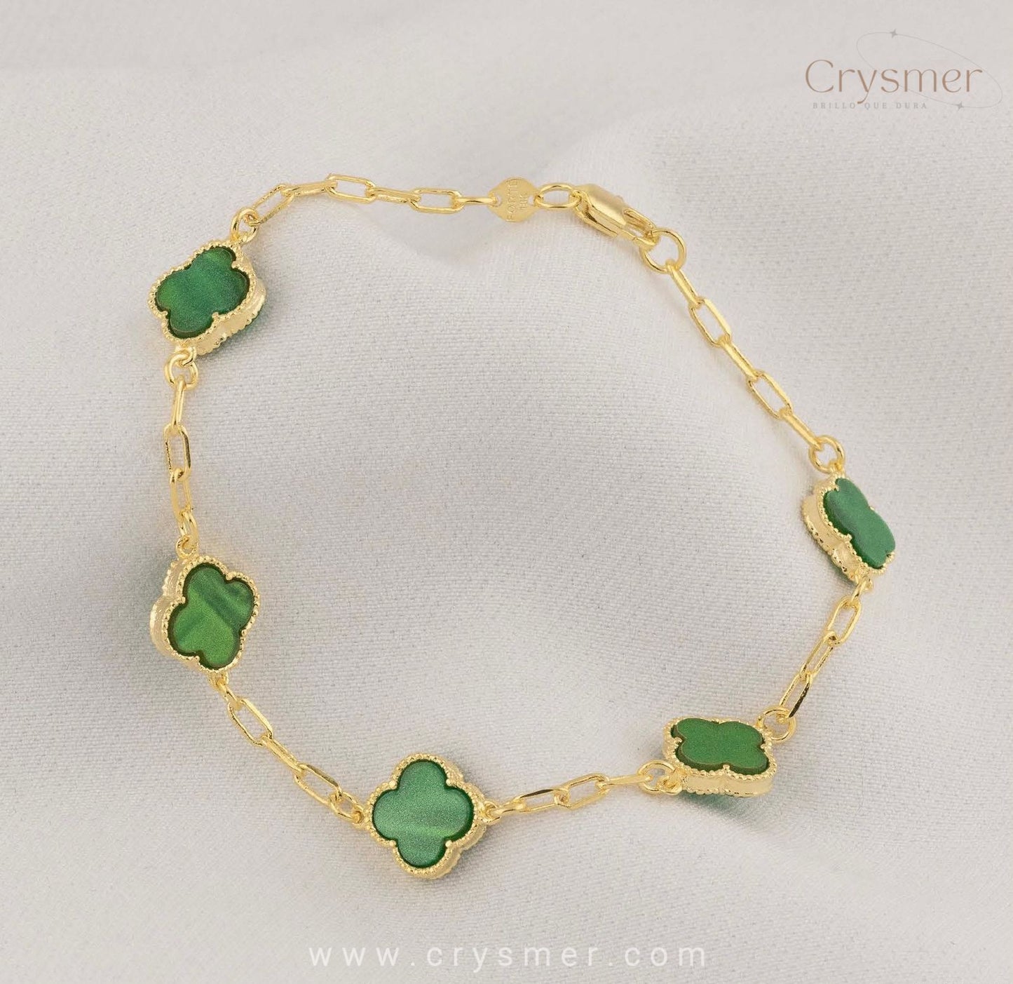 Pulsera Clover Verde