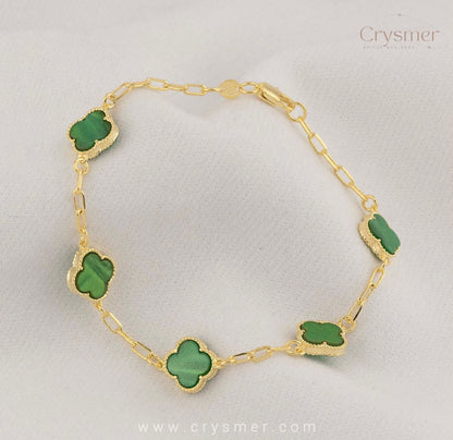 Pulsera Clover Verde